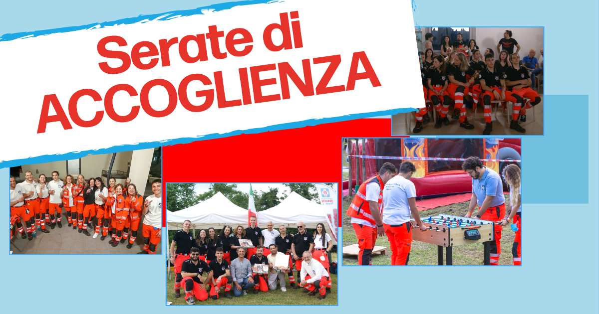 Serate di accoglienza per i nuovi volontari 2024 - Pubblica Assistenza ...
